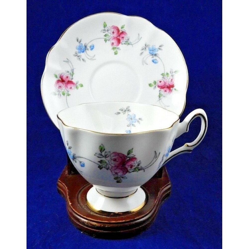 Salisbury Floral Tea Cup And Saucer
